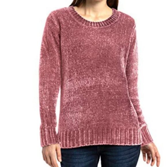Orvis Womens Sweater Size XL Pink Chenille  New - Picture 14 of 14